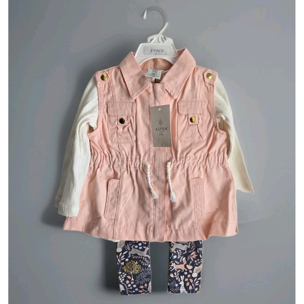 Aspen Kids Girls 3 Piece Outfit Size 18 months